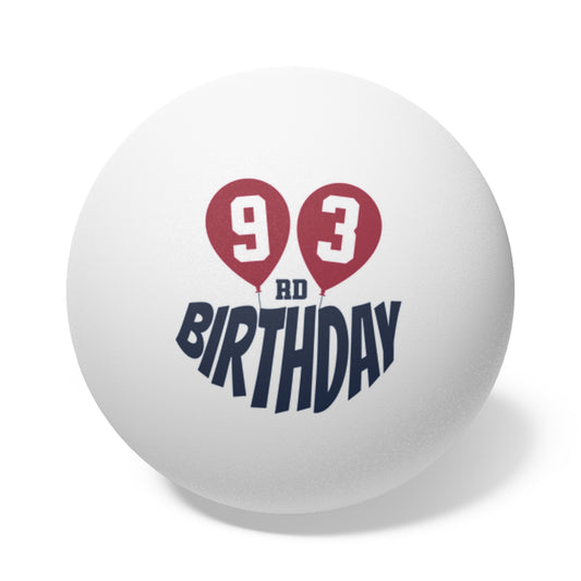 93rd Birthday