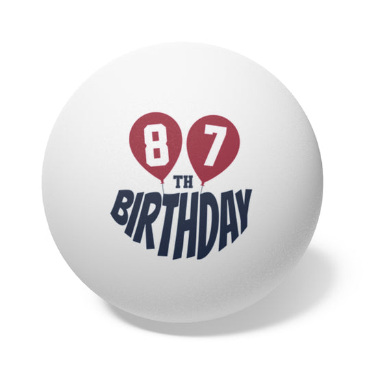 87th Birthday